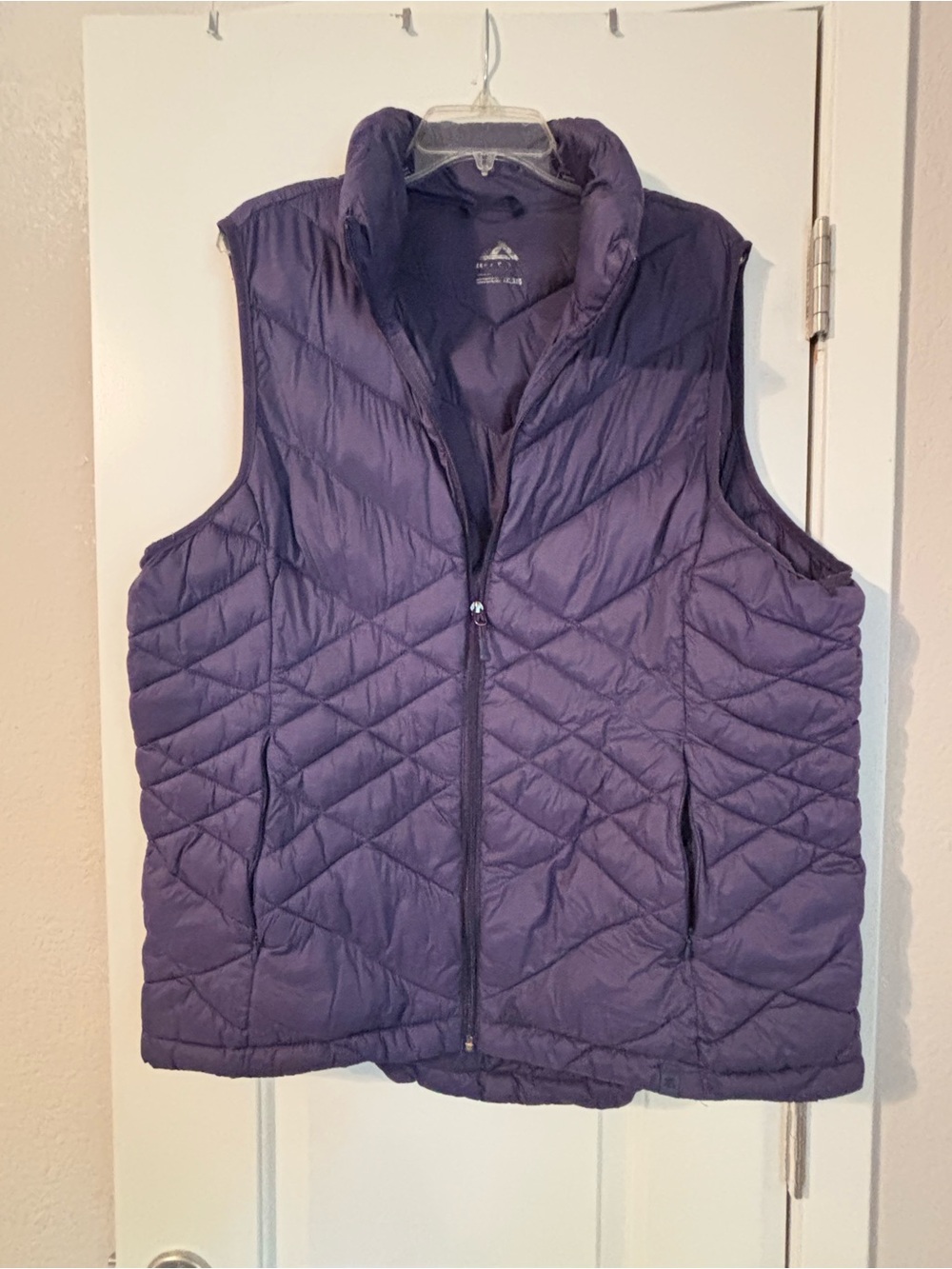 ZeroXposur Purple Quilted Puffer Vest